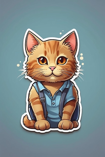 Trending cat illustration 2024