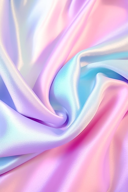 Trendy Aesthetics Exploring the Delicate Beauty of Soft Waves and Graceful Forms AI generated