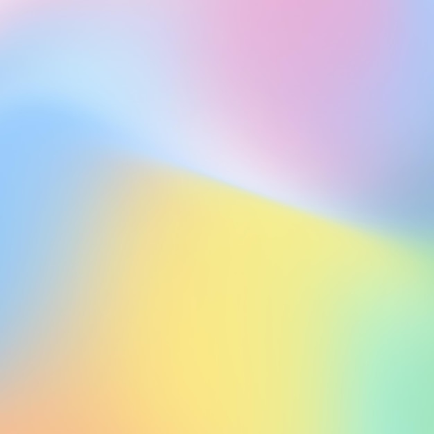 Trendy holographic abstract soft Iridescent backdrop