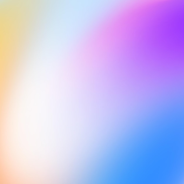 Trendy holographic abstract soft Iridescent backdrop