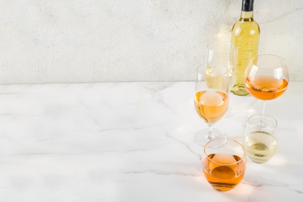 Trendy orange wine