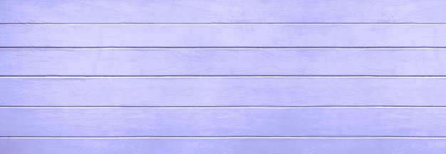 Trendy very peri color of the year 2022 light purple blue wooden banner background