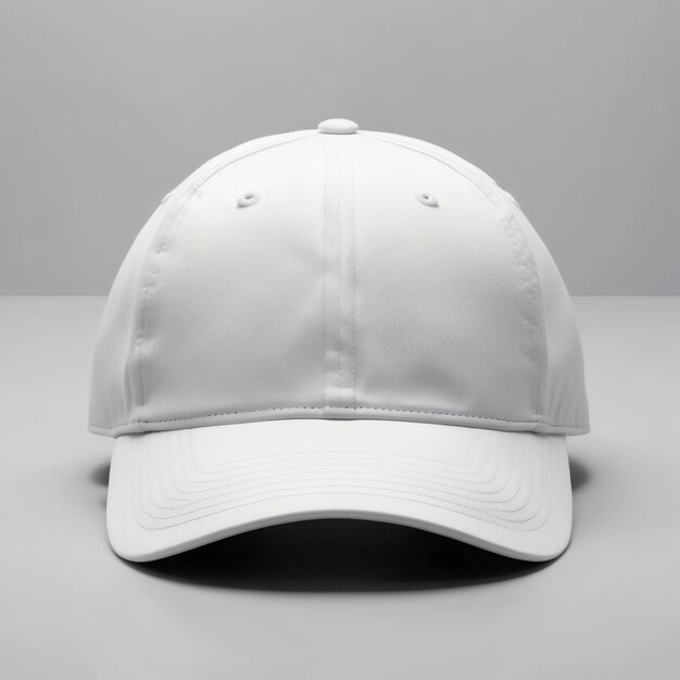 Photo trendy white cap images for sports and casual wear