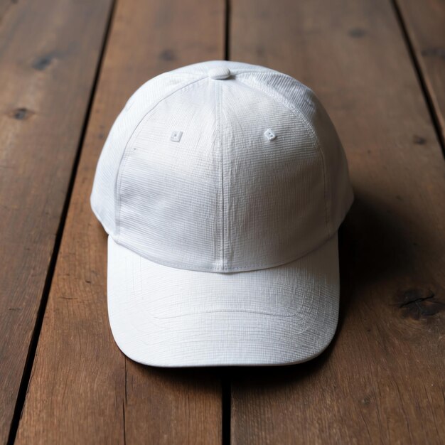 Photo trendy white cap images for sports and casual wear