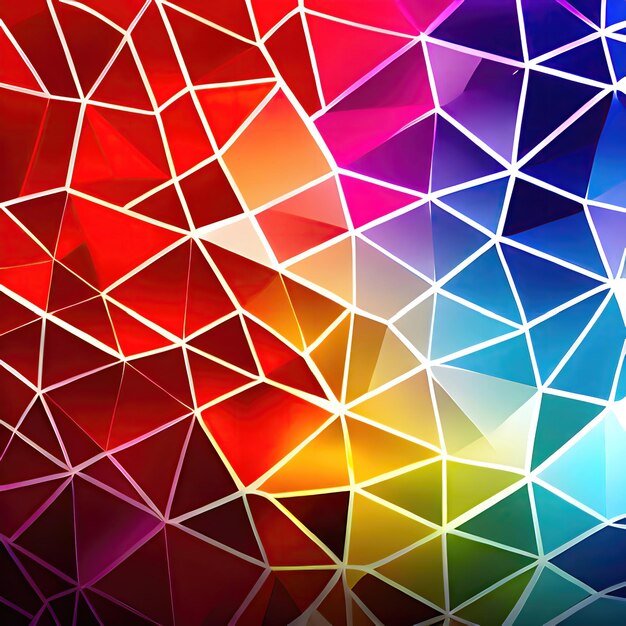 Triangular Abstract Templates for Modern Wallpaper StylesxAxA