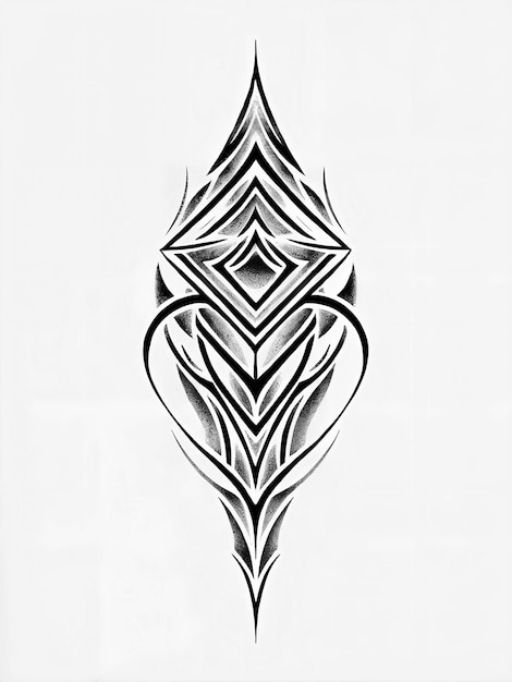 Photo tribal logo symbol tattoo art design