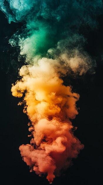 Tricolor Smoke Bomb in Indian Flag Colors