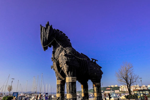 Trojan Horse in Canakkale SquareTurkey