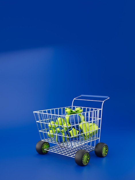 Trolley 3D poster