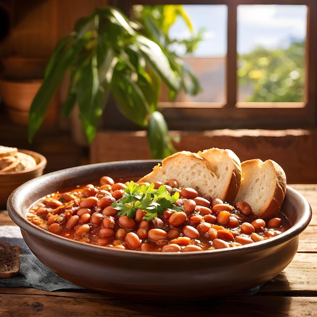 Photo tropeiro beans a traditional and tasty dish from brazilian cuisine