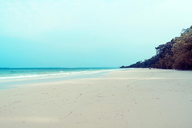 Tropical andaman seascape scenic off mai khao beach