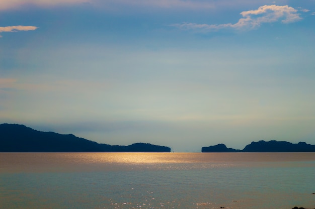 Tropical beach in  Andaman Sea