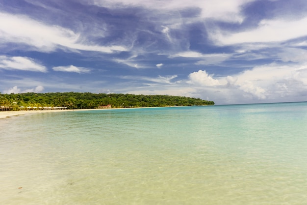 Tropical beach. Corn Island, Nicaragua