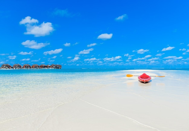 Tropical beach in Maldives