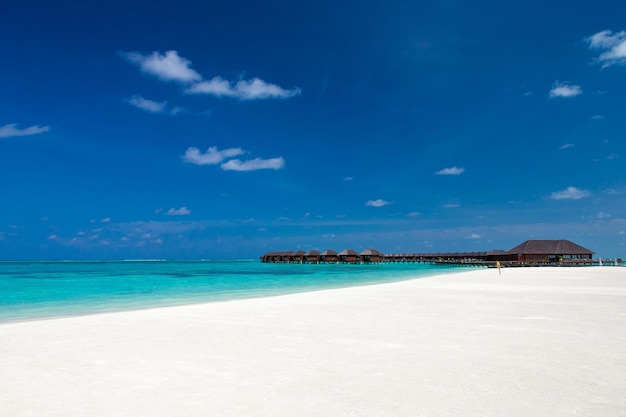 Tropical beach in Maldives