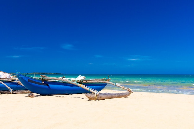 Tropical beach in Sri Lanka