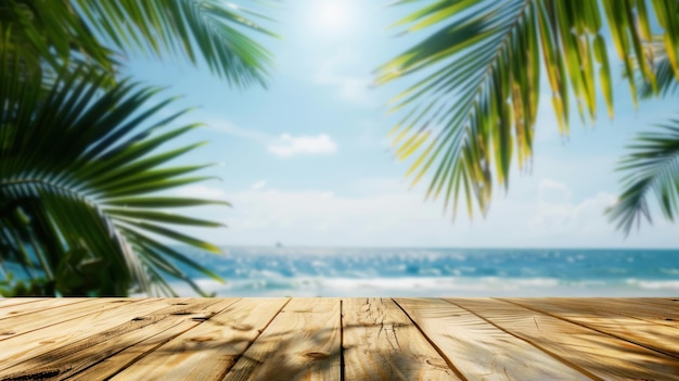 Tropical Beach Summer Background