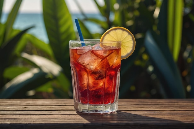 Tropical Beachfront Iced Tea