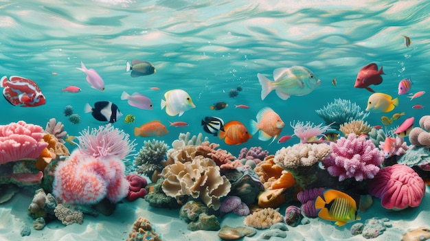 tropical coral reef