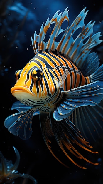 tropical fish poster