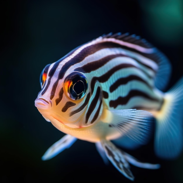 tropical fish swimming underwater