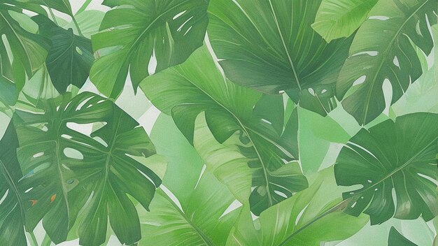 Tropical foliage background