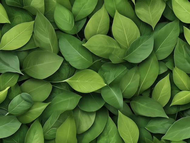 Tropical Green Leaves background wallpaper