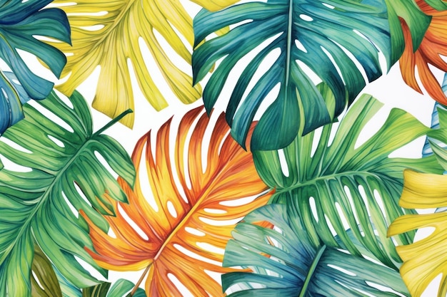 Tropical leaf pattern tropics nature