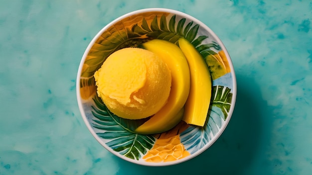 Tropical Mango Sorbet