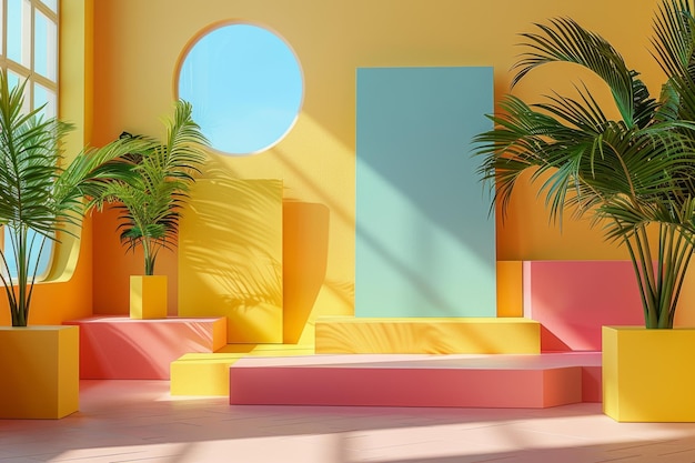 Tropical Minimalist Studio Set