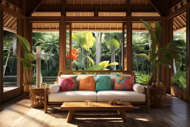 Tropical Paradise Home Decor Interior Design