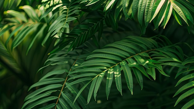 Photo tropical plant closeup