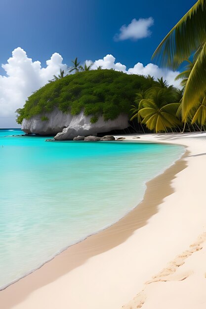 tropical summer beach