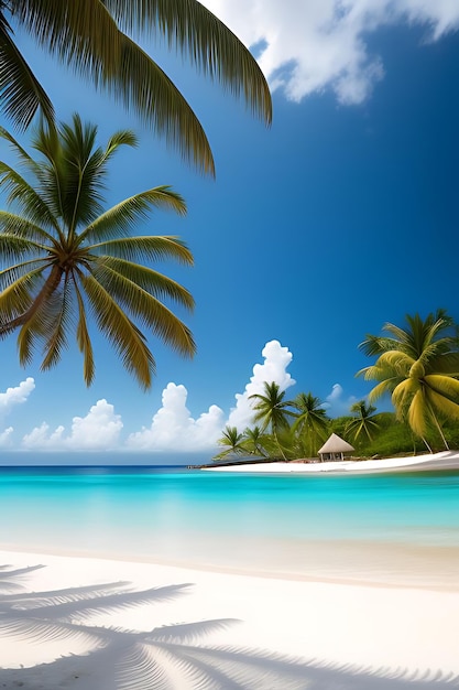 tropical summer beach