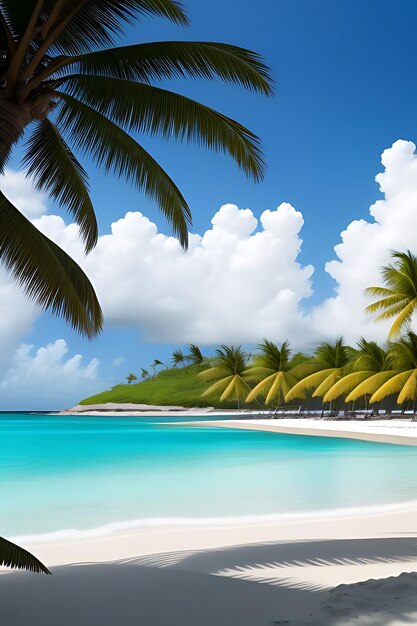 tropical summer beach