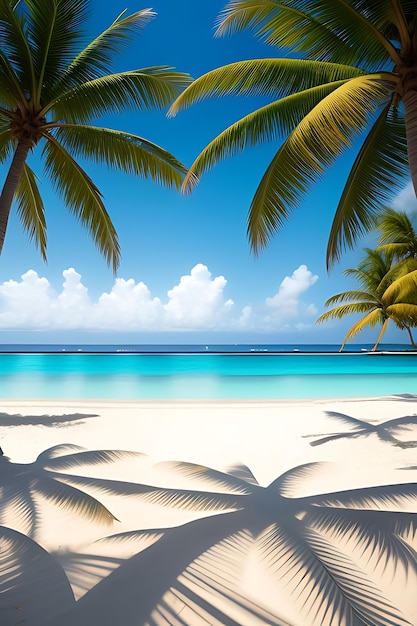 tropical summer beach