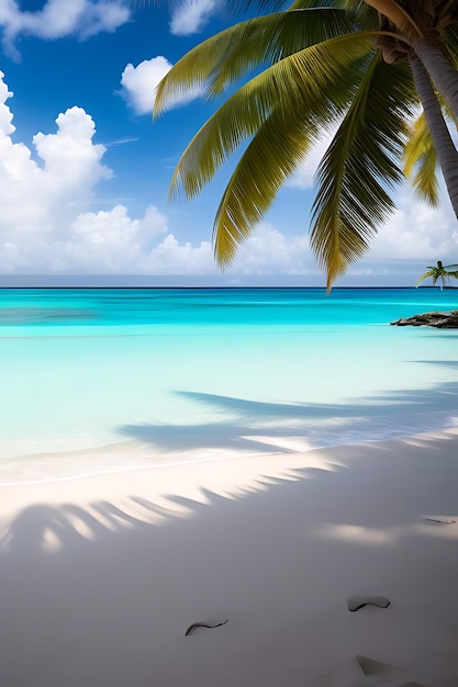 tropical summer beach