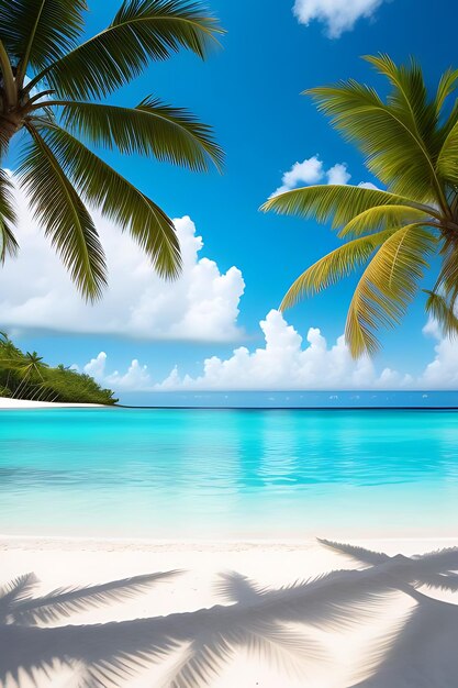 tropical summer beach