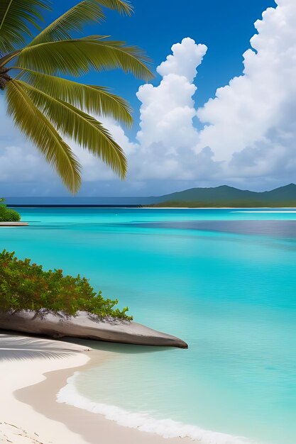 tropical summer beach