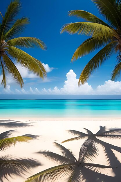 tropical summer beach