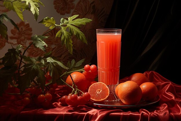 Tropical Tomato Juice Tomato juice image photography