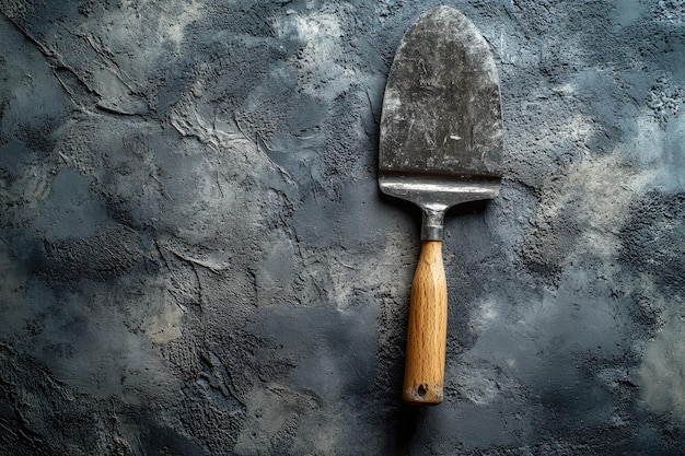 Trowel for cement plasterspatulatop view