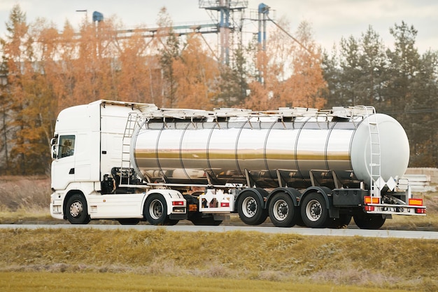 The truck is transporting dangerous goods under the ADR regulations