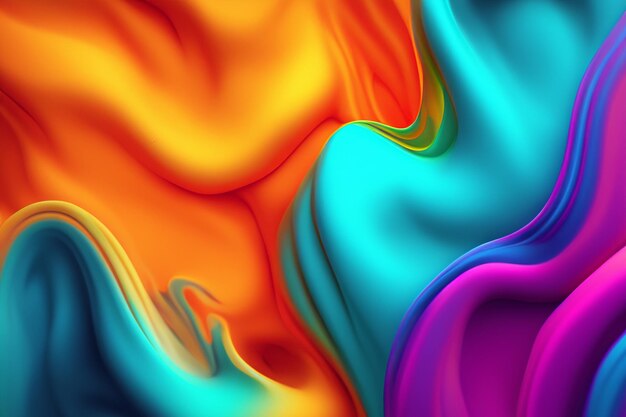 True color fluid background