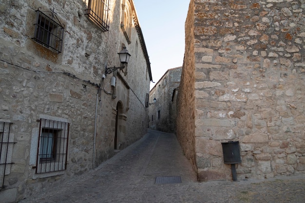 Trujillo, medieval city in the province of Cáceres, Spain. World Heritage.