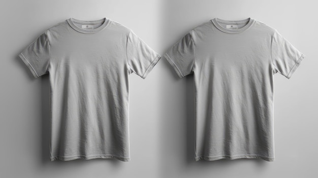 Tshirt back and front view Generative AI