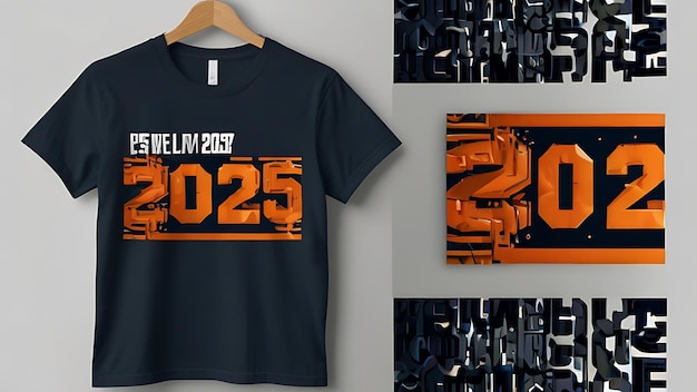 Photo tshirt design ideasl new year 2025