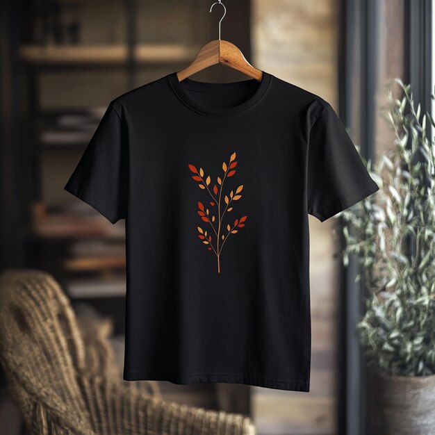 Photo tshirt design mockup