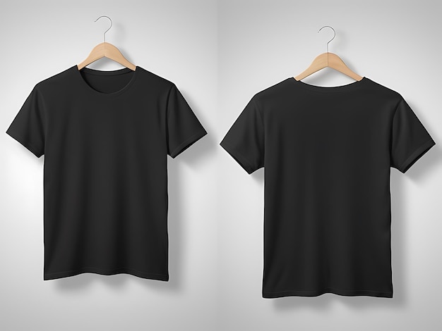 Tshirt front and back mockup