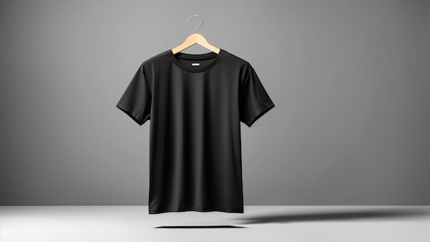 tshirt mockup over white background Backdrop with copy space Backdrop with copy space Minimalist